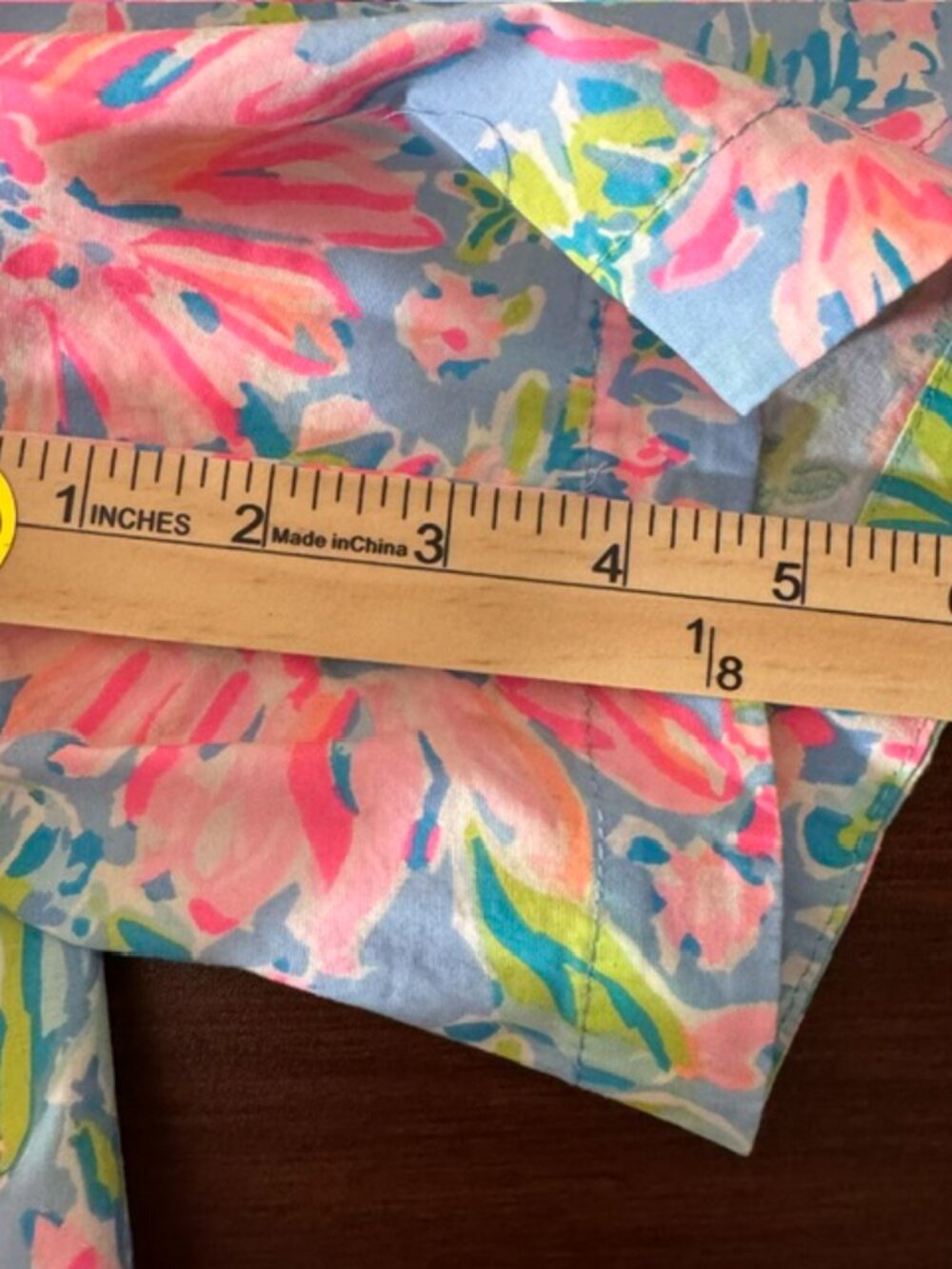 NWT Lilly Pulitzer Ocean View Shorts Blue Peri Sunrise Bay Floral Sz M $58 - Picture 10 of 12